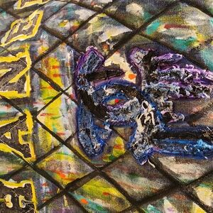 Chanel Upcycled " Pretty Graffiti "